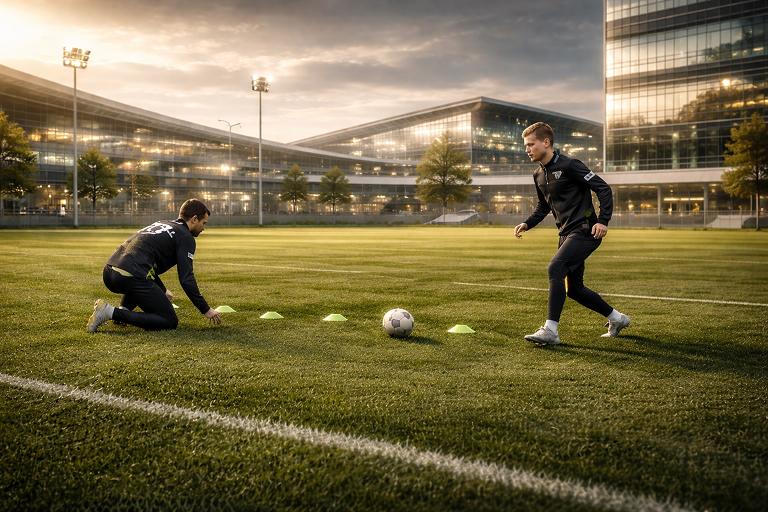 Level 2. Passing on the Field football training program cover